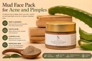 Mud Face Pack for Acne and Pimples by sknlex Beauty. 